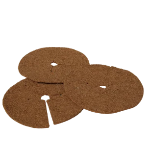 Coir Weed-Moisture Control Round Mats - 36.5cm Diameter 8mm (120 per box)
